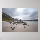 Lofoten Ramberg Beach Poster (Vorne)