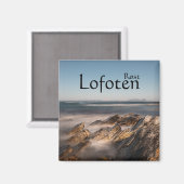 Lofoten Rost Magnet (Vorderseite/Rückseite)