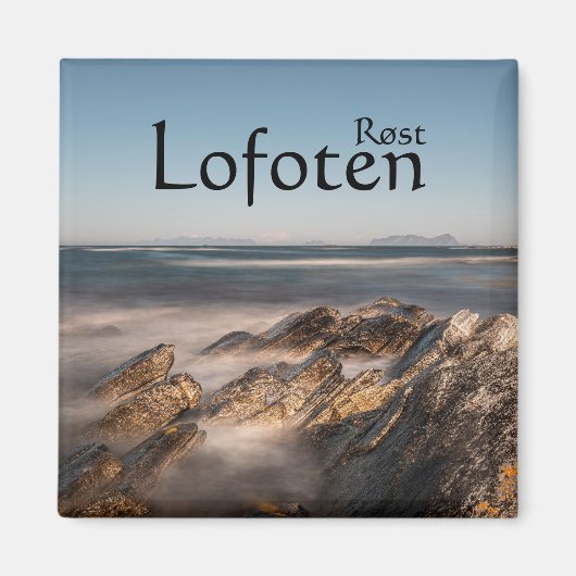 Lofoten Rost Magnet (Vorne)