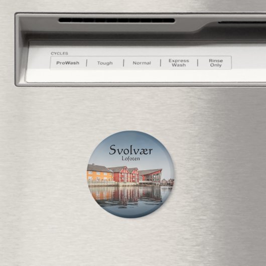 Lofoten Souvenir Magnet (In Situ (Geschirrspüler))