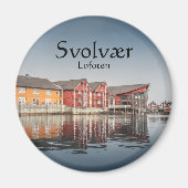 Lofoten Souvenir Magnet (Vorne)