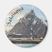 Lofoten Souvenir Magnet (Vorne)