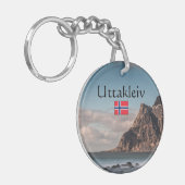 Lofoten Uttakleiv Schlüsselanhänger (Vorderseite links)