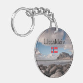 Lofoten Uttakleiv Schlüsselanhänger (Vorderseite links)