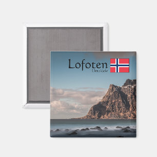 Lofoten Uttakleiv Souvenir Magnet
