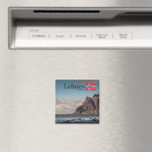 Lofoten Uttakleiv Souvenir Magnet (In Situ (Geschirrspüler))