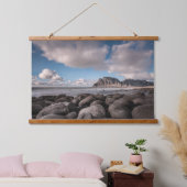 Lofoten Uttakleiv Wandteppich Mit Holzrahmen (Schlafzimmer)