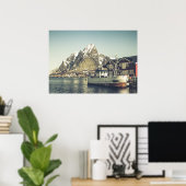 Lofoten Vintag Poster (Heimbüro)