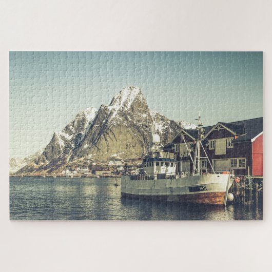 Lofoten Vintag Puzzle (Horizontal)
