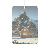 Lofoten Yellow Cabin Autolufterfrischer (Vorderseite)