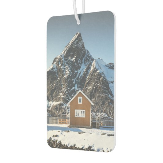 Lofoten Yellow Cabin Autolufterfrischer (Links)