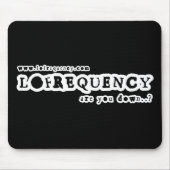 Lofrequency Logo2 Mousemat Mousepad (Vorne)