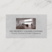 Loft Interior | Real Anwesen Developer Visitenkarte (Vorderseite)