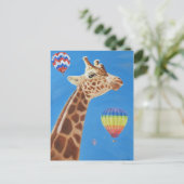 Lofty The Giraffe Postcard Postkarte (Stehend Vorderseite)
