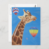 Lofty The Giraffe Postcard Postkarte (Vorne/Hinten)