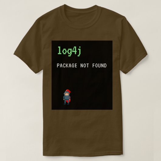 Log4j Java Programmierer-Spaß T-Shirt (Design vorne)