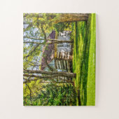 Log Cabin Alaska Jigsaw Puzzle (Vertikal)
