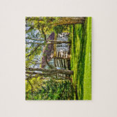 Log Cabin Alaska Jigsaw Puzzle (Vertikal)