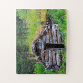 Log Cabin Alaska Puzzle (Vertikal)