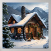 Log Cabin Christmas Poster (Vorne)