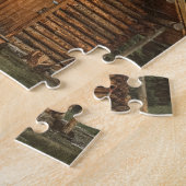 LOG CABIN HOUSE JIGSAW PUZZLE (Seite)
