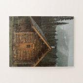 LOG CABIN HOUSE JIGSAW PUZZLE (Horizontal)