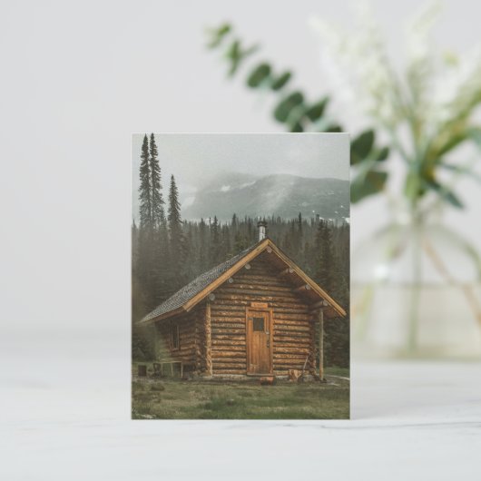 LOG CABIN IN BERGEN Postkarten (Stehend Vorderseite)