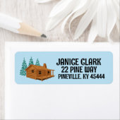 LOG CABIN RETURN ADDRESS LABELS (Insitu)