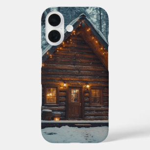 LOG CABIN SCHNEE OTTER BOX IPHONE-HÜLLE iPhone 16 HÜLLE