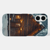 LOG CABIN SCHNEE OTTER BOX IPHONE-HÜLLE Case-Mate iPhone HÜLLE (Rückseite (Horizontal))