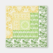 Log Cabin Spring Magnet (Vorne)