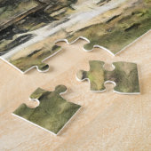 LOG CABIN WATERCOLOR ART Puzzle (Seite)