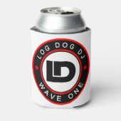 Log Dog DJ Can Holder Dosenkühler (Kanne Rückseite)