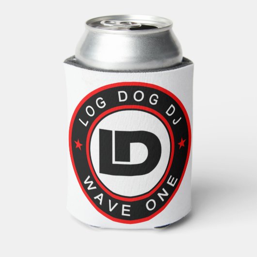 Log Dog DJ Can Holder Dosenkühler (Kanne Rückseite)