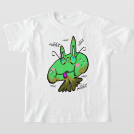 Log Frosch Ribbit 3 k T-Shirt