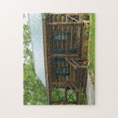 LOG HOUSE CABIN JIGSAW PUZZLE (Vertikal)
