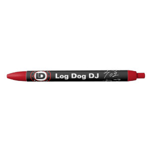 Log Hund DJ Signature Pen Kugelschreiber