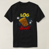 Log Inspired by Ren And Stimpy Classic T-Shirt (Design vorne)