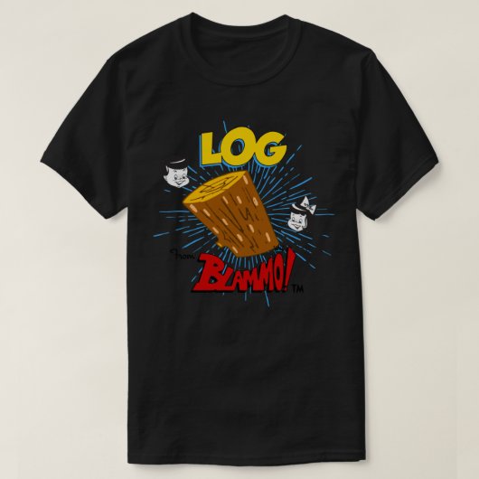 Log Inspired by Ren And Stimpy Classic T-Shirt (Design vorne)