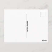 LOG KABIN IN DEN WOODS POSTCARDS POSTKARTE (Rückseite)