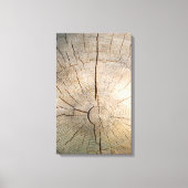 Log Pattern Leinwanddruck (Vorderseite)