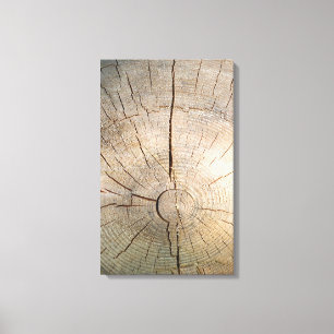 Log Pattern Leinwanddruck