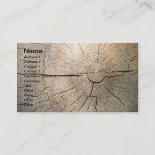 Log Pattern Visitenkarte