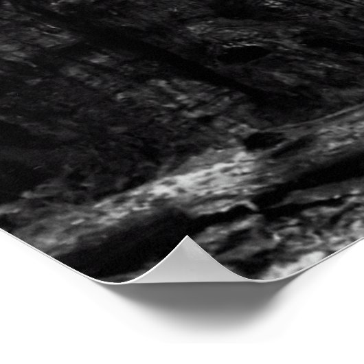 LOG RIGGING in der REDWOODS c. 1890 Poster (Ecke)