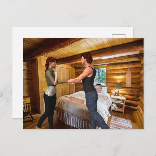 LOG SCHDROOM CDD/s Honeymoon POSTCARD Postkarte (Vorne/Hinten)