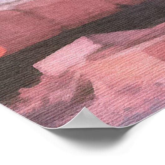 Log Truck Poster (Ecke)