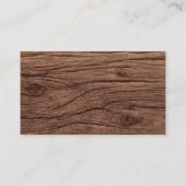 Log Trucker LKWs Visitenkarte (Rückseite)