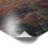 Logan Canyon in Utah im Herbst mit Vorbei Fotodruck (Ecke)