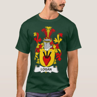 Logan Coat of Arms Familienwappen T-Shirt