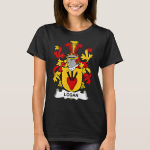 Logan Coat of Arms Familienwappen T-Shirt